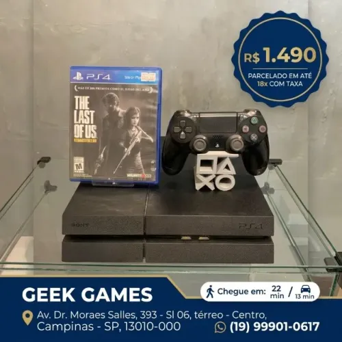 PS4 Fat Impecável no Melhor Preço | Garantia Geek Games