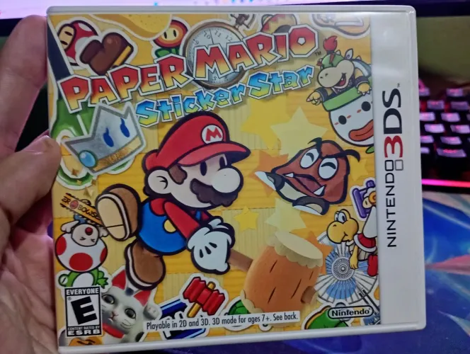 Paper Mario sticker star Nintendo 3DS
