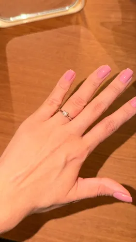 Solitário moissanite novo