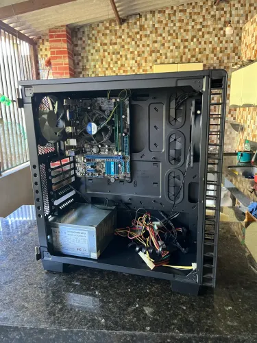 Kit processador + placa mãe + memória + fonte