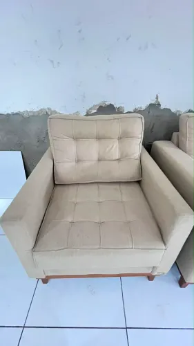 Sofá Retrô e Poltrona