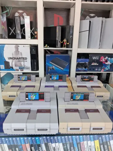 Super Nintendo aceito games
