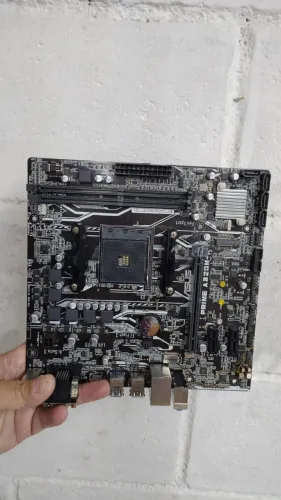 Placa-mãe ASUS PRIME A320M-K/BR AM4 - Completa na Caixa