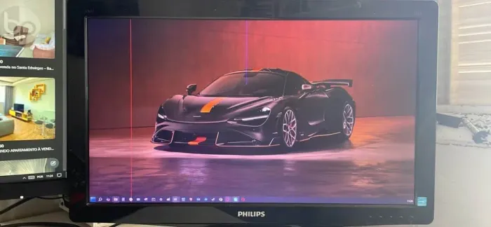 Monitor Philips de 20 polegadas Led