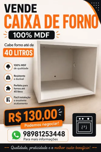 Caixa de forno 