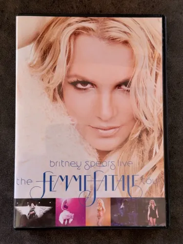 DVD Britney Spears Live: The Femme Fatale Tour - Show Ao Vivo (Original)