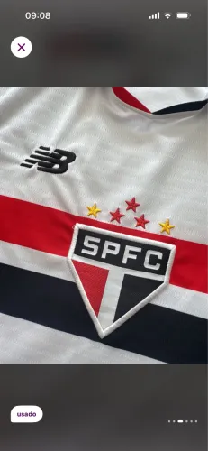 Camisa oficial São Paulo Futebol Clube tam P