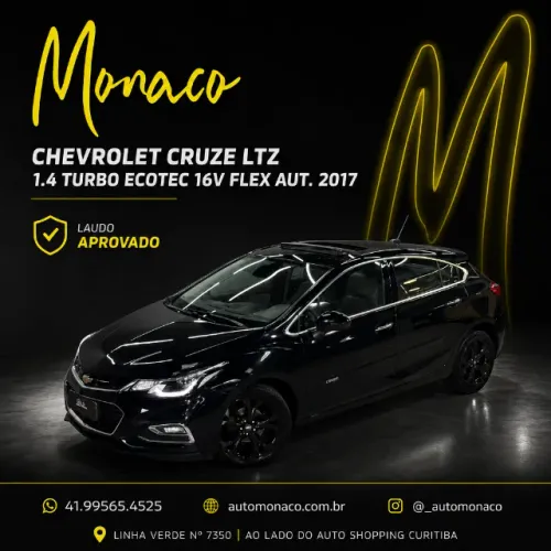Chevrolet Cruze Sport LTZ 1.4 16V TB Flex 5P Aut. 2017