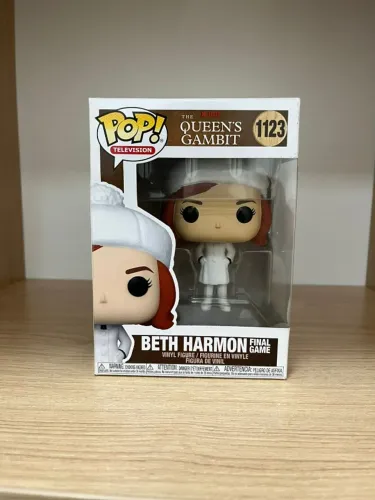 Funko Pop! Television - The Queen's Gambit | Beth Harmon Final Game #1123 Novo! Lacrado!