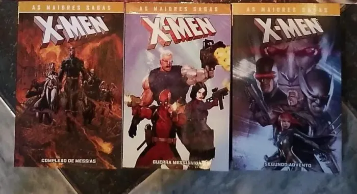 X-MEN AS MAIORES SAGAS TRILOGIA DO MESSIAS COMPLETA