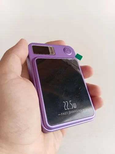 Carregador Portátil Powerbank Indução 10.000mAh iPhone Bateria