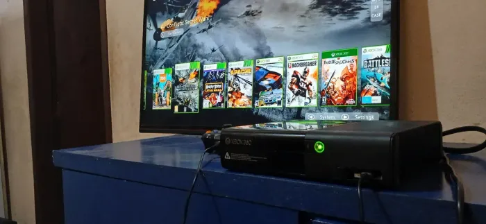 Xbox 360 desbloqueado com 210 jogos tudo funcinando