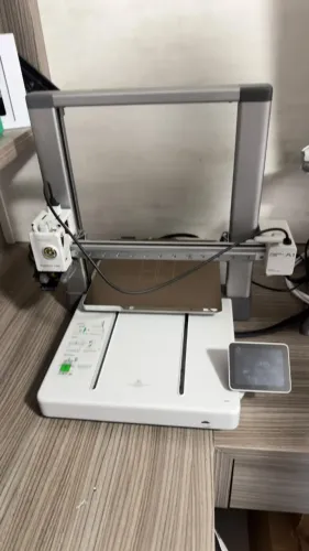 Impressora 3d Bambu Lab A1 Combo Com Ams Lite Seminova (Usado) Impressora 3d Bambu Lab A1