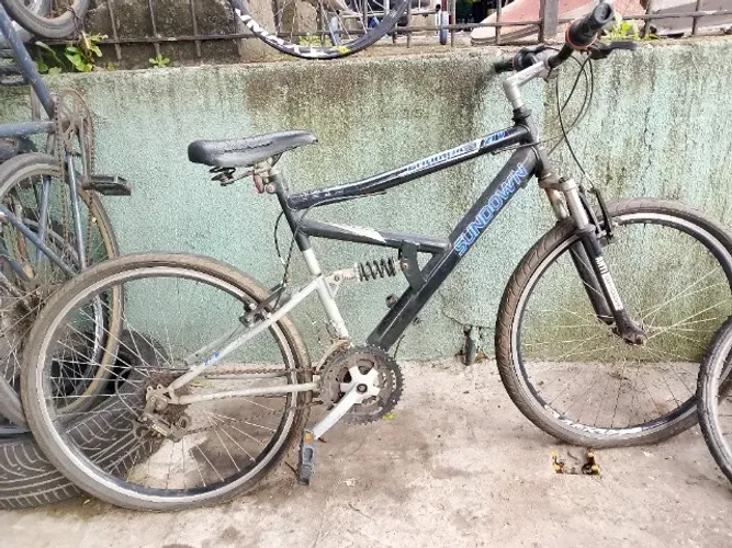 Bicicleta Sundown Aro 26 - Aro Aero, Cubo Roletado e Suspensão Dupla
