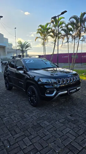 Jeep compass Limited 4x4 diesel teto solar panorâmico,  unico dono,  impecável 