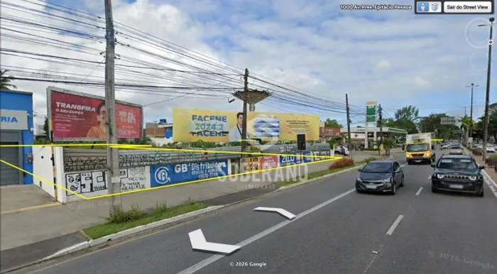 Área Comercial Estratégica na Av. Epitácio Pessoa | 4.191 m² | Possibilidade de Fracioname