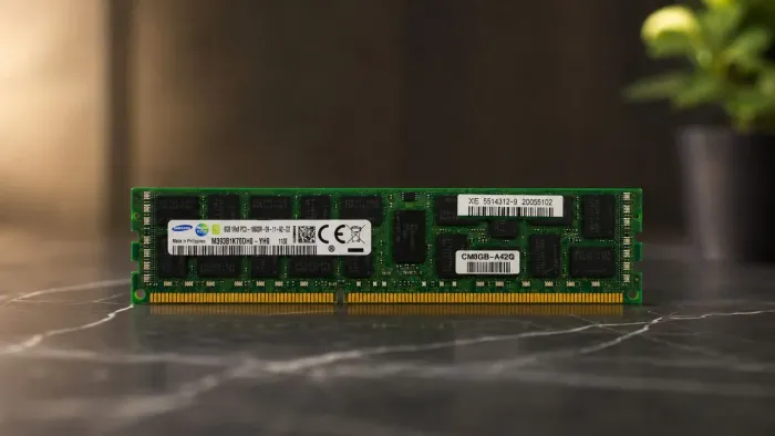 Kit 8x Memória Samsung 8GB DDR3 ECC Registered 1333MHz PC3-10600R (64GB)<br>