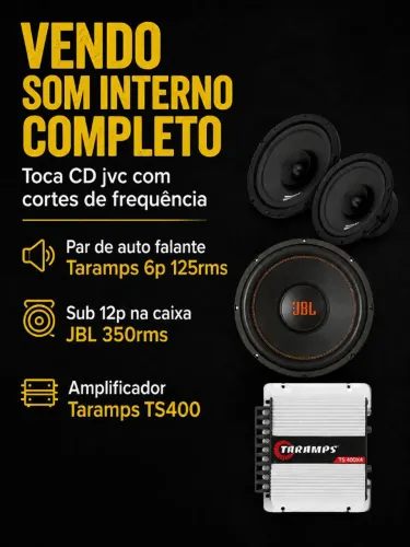 Vendo som interno completo 