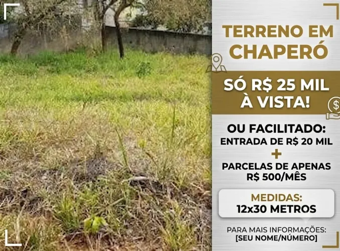 Vendo ou troco terreno por carro Chapero Itaguai
