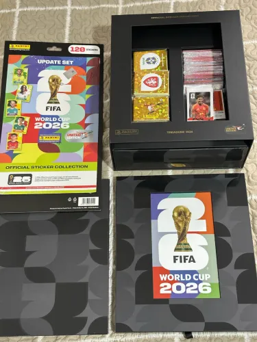 Álbum Copa 2026 suíço numerado completo para colar