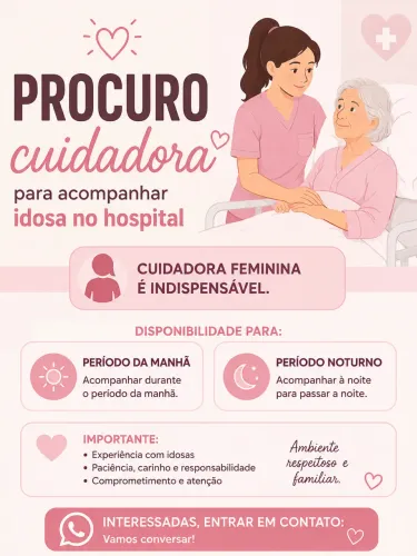 Procuro por cuidadora