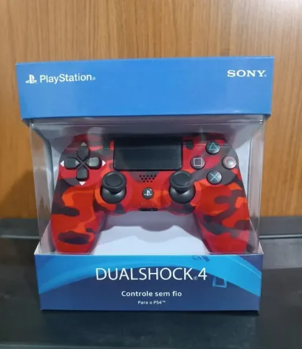 Controle para PS4 - 1ª Linha - Sem Fio - Novo