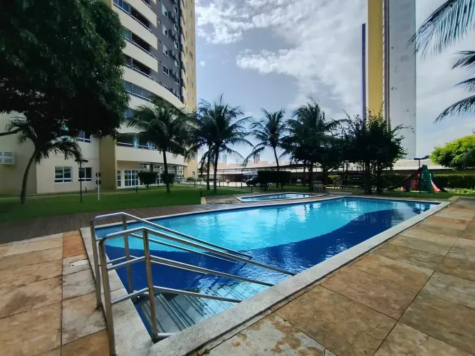 Oferta!! Apartamento 3/4 Suite + Dependência 98m²No Enseada Corais de Ponta Negra