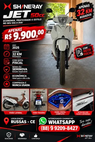 Shineray Jet 125ss 2025