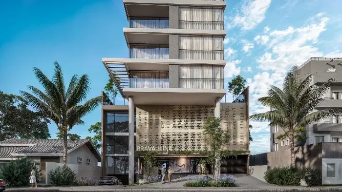 APARTAMENTO COM 3 SUITES NA PRAIA BRAVA - SACADA COM CHURRASQUEIRA - 2 VAGAS DE GARAGEM