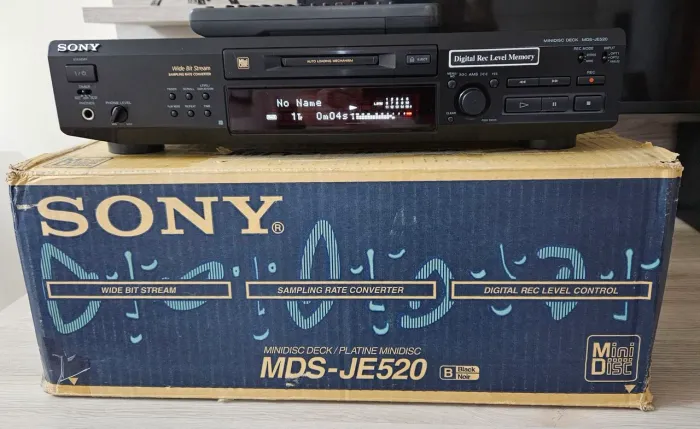 Md Sony MDS-JE520 Na Caixa Original!