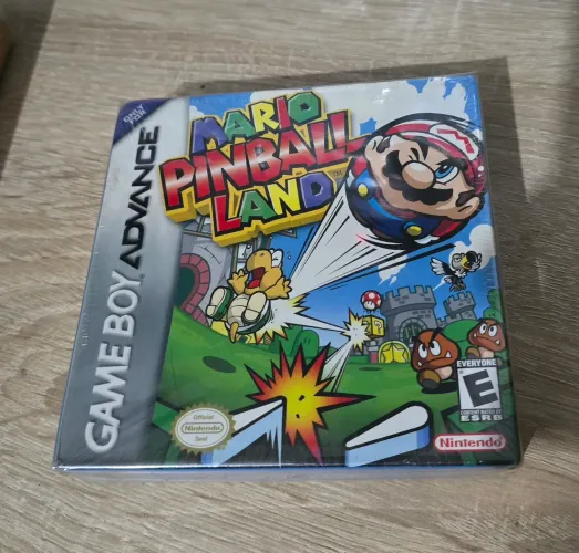 Mario Pimball Land original americano lacrado para Game Boy Advance 
