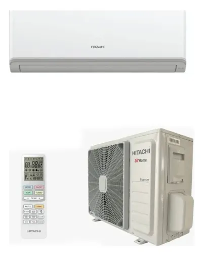 Ar Condicionado Split Hi Wall Inverter Hitachi AirHome 12.000 Btus Frio 220V R-32