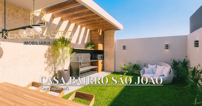 Vendo maravilhosa casa no bairro São João- Sete Lagoas, MG!