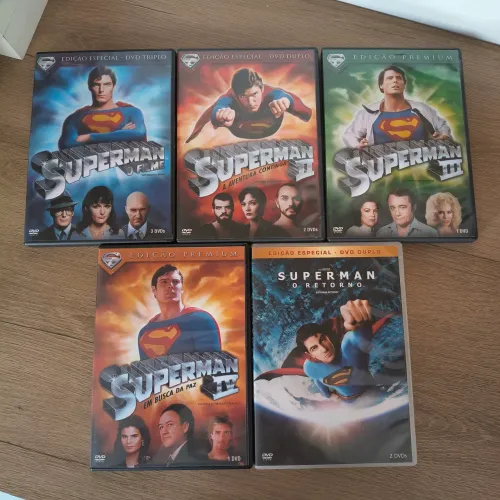 Dvd coleção Superman - 5 filmes