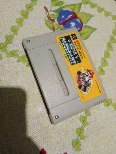 Jogo super famicom original Mario kart