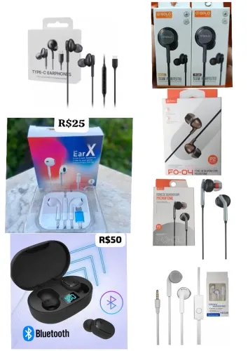 Fone a partir de R$9,99 leiam a descrição 