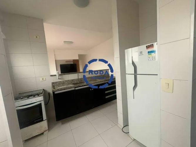 Apartamento para aluguel, 2 quartos, 1 vaga, Encruzilhada - Santos/SP