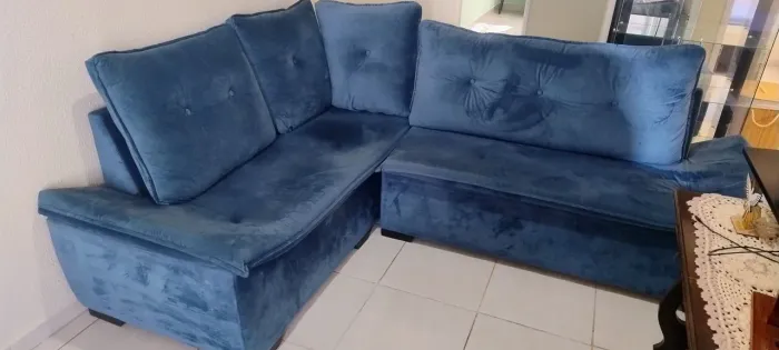 Sofá de canto 3x2 lugares