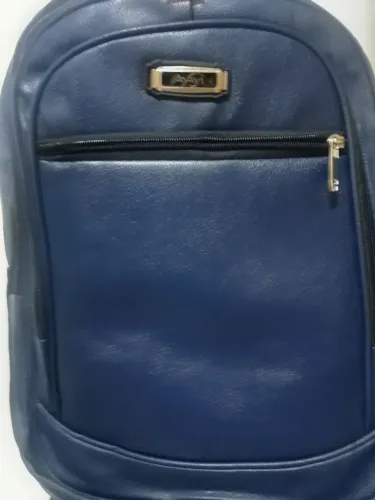 Mochila impermeável dd couro sintético 