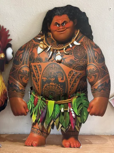 Painéis Decorativos MDF Moana (Maui, Pua e Hei Hei) Festa Infantil