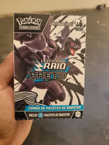 Combo de Booster Packs da coleção Escarlate e Violeta - Raio Preto