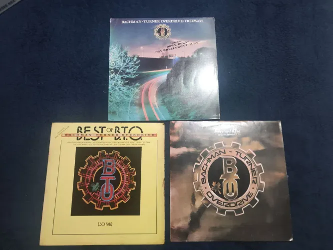 3 Vinil BTO - Bachman Turner Overdrive