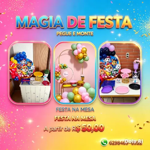 Festa na mesa