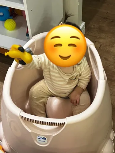 Ofurô para Bebê Burigotto Oplà até 25kg Rosê