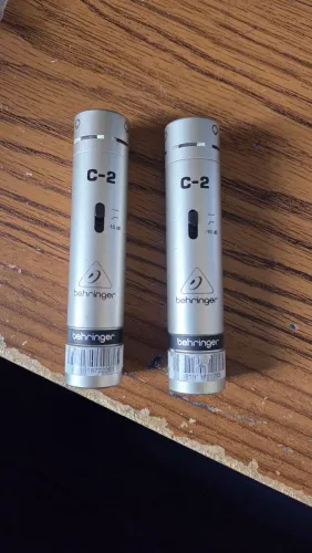 Microfones behringer c2 Condensador (par)