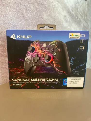 Controle Sem Fio Para Nintendo Switch Pc Gamer Android Rgb