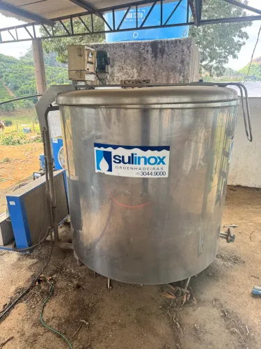 Resfriador de leite de 1500 litros