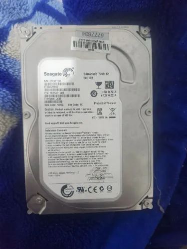 HD pc 500gb