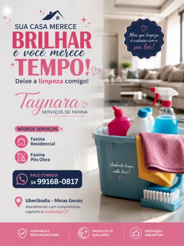 ? Sua Casa Merece Brilhar! ? | Faxina Residencial e Pós-Obra ?