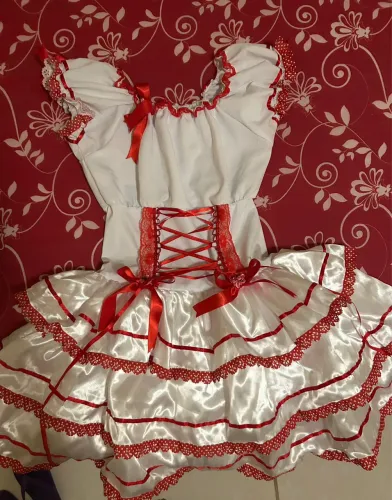 Vestido noiva festa junina